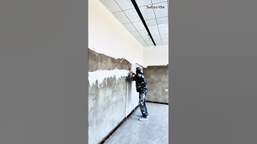 Skilled master scraping putty craft show #skills #shorts