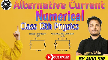 Alternative Current Numerical (Class 12th Physics)#amethiclasses#avidsir#avidsir#avid
