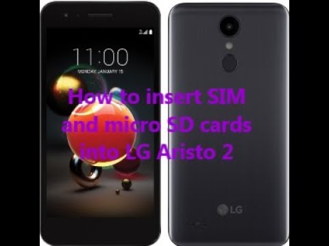 Card to insert sim how lg 2 aristo onda teclast