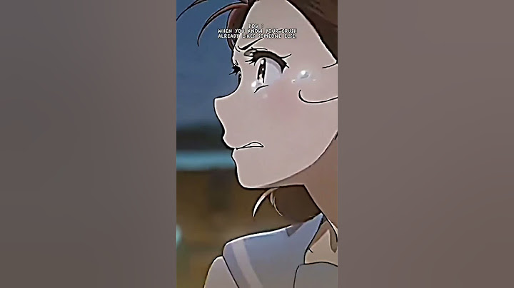 When your crush love someone else than you #anime #fyp #crush #sad #sadstatus #relatable