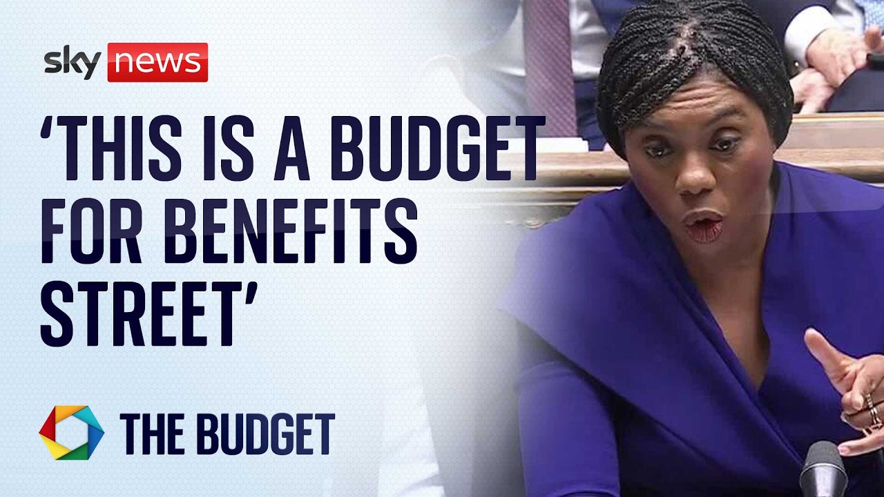 Badenoch says budget is a 'smorgasbord of misery' | Budget 2025