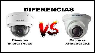 Diferencia de rendimiento │Cámaras IP vs Analógicas