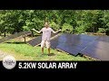DIY Off-Grid Solar: Building a Renewable Energy 5.2 KW Solar Panel Array (Part 3) DIY Off-Grid Solar: Building a Renewable Energy 5.2 KW Solar Panel Array (Part 3)