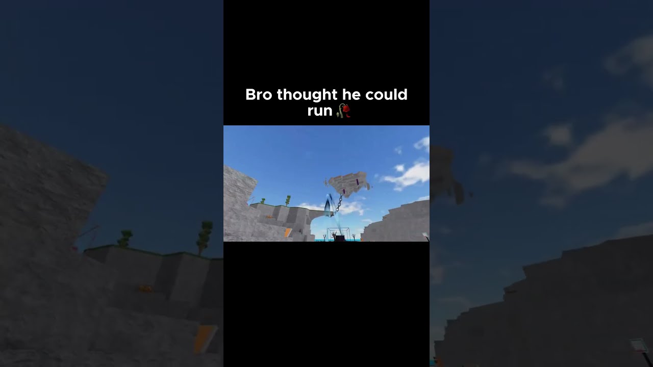 Bro Thought He Could Run Roblox Ftap Shorts