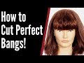 The BEST Bangs or Fringe Tutorial - TheSalonGuy