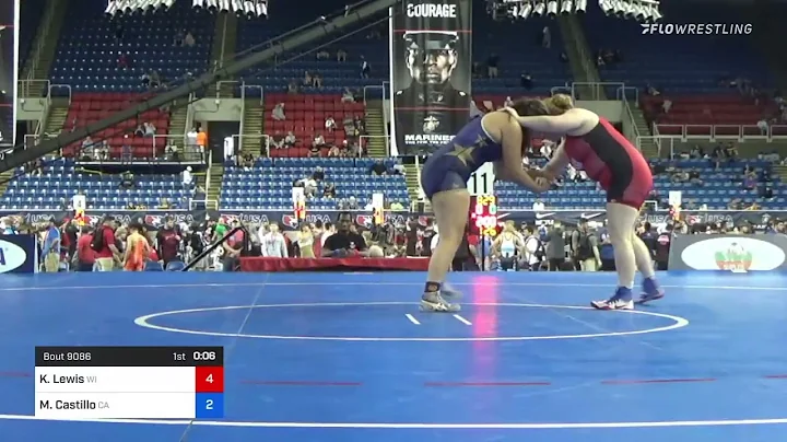 180 Lbs Consolation - Katelyn Lewis, Wisconsin Vs ...