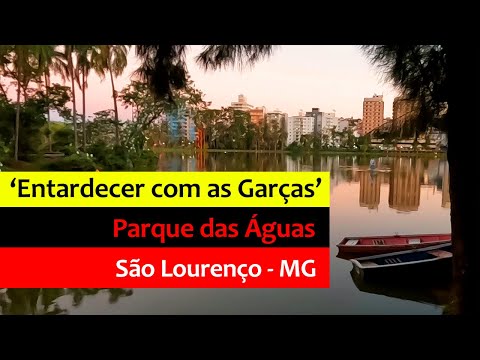 Entardecer com as