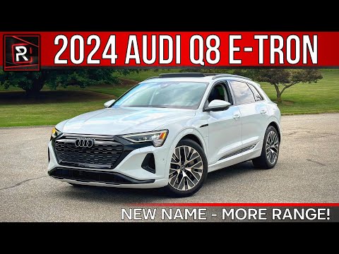 The 2024 Audi Q8 e-tron Is A Nicely Upgraded Midsize Luxury Electric SUV 