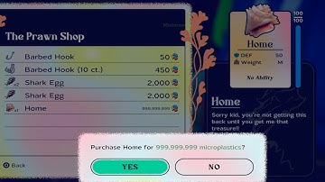 If you buy your Home Shell from Prawnathan worth 999999999 - Another Crab