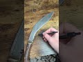 What A Kukri Is In 20 Seconds Shorts 