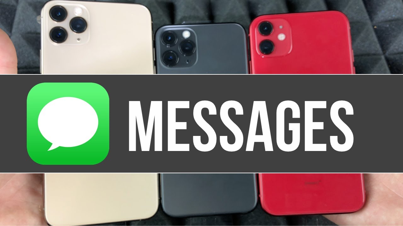 How to Send Messages on iPhone 11, iPhone 11 Pro, iPhone 11 Pro Max
