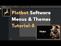 Plotbot Sofware Menus &amp; Themes Selection Tutorial 8 | Retech Lasers | #software #tutorials #lasercut