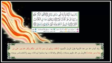 اليوم التاسع: احفظ الآيات 25 ، 26 & 27 من سورة القمر