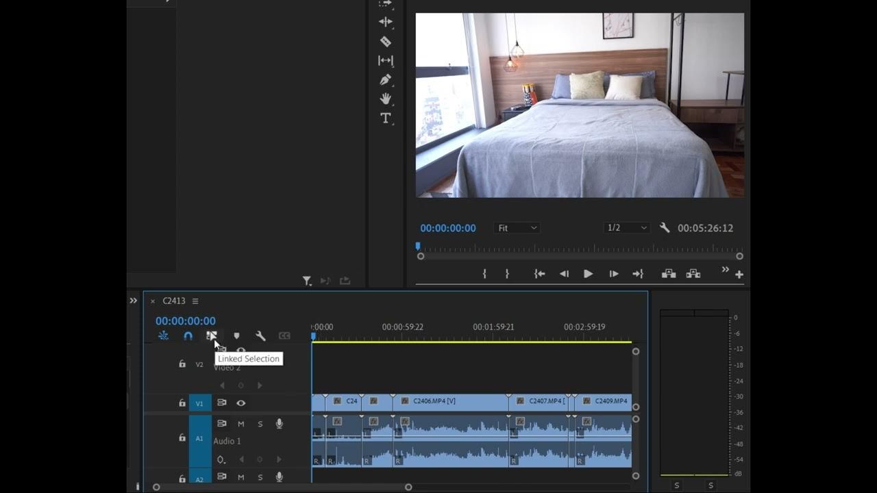 Adobe Premiere Pro Video and Audio not linked in timeline YouTube