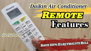 Daikin Ac Remote Control How To Use Daikin Ac Remote Daikin Air Conditioner Daikin Ac 2022