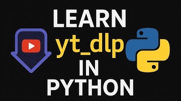 Build a Python Terminal Project with yt_dlp | Educational Use Only