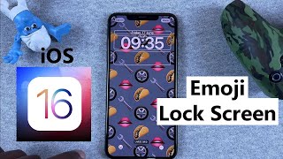 iOS 16: How To Create an Emoji Lock Screen screenshot 5