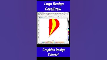 3d Heart Shaped Design in Coreldraw | Professional logo designing in coreldraw #shorts #logo_design