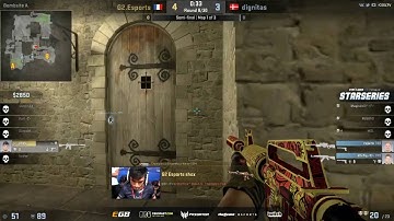 shox with the clutch ace on the eco - Starseries CSGO Season 2 Finals