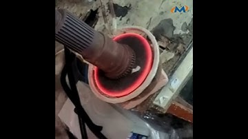 GEAR HEATING INDUCTION MACHINE #shorts #shortvideo