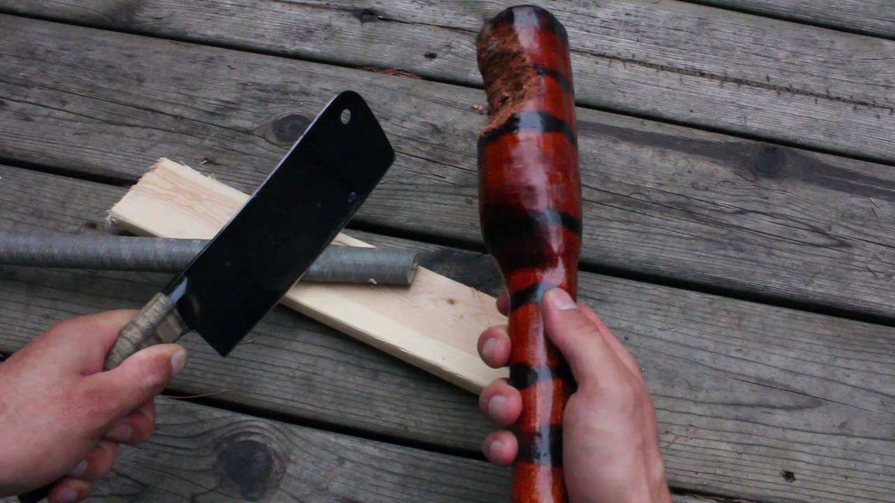 Howto Cut Hose With A Knife And Mallet Tutorial YouTube