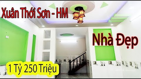 Bán Nhà Trệt Lầu Xuân Thới Sơn Hóc Môn | Nhà Hóc Môn 2021