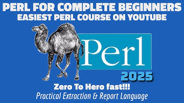 COMPLETE BEGINNERS BASIC GUIDE - Perl Programming:  YouTube