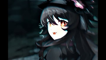 [Free Ae Project File] Spooky Hu Tao Edit | @og-mikari Remake