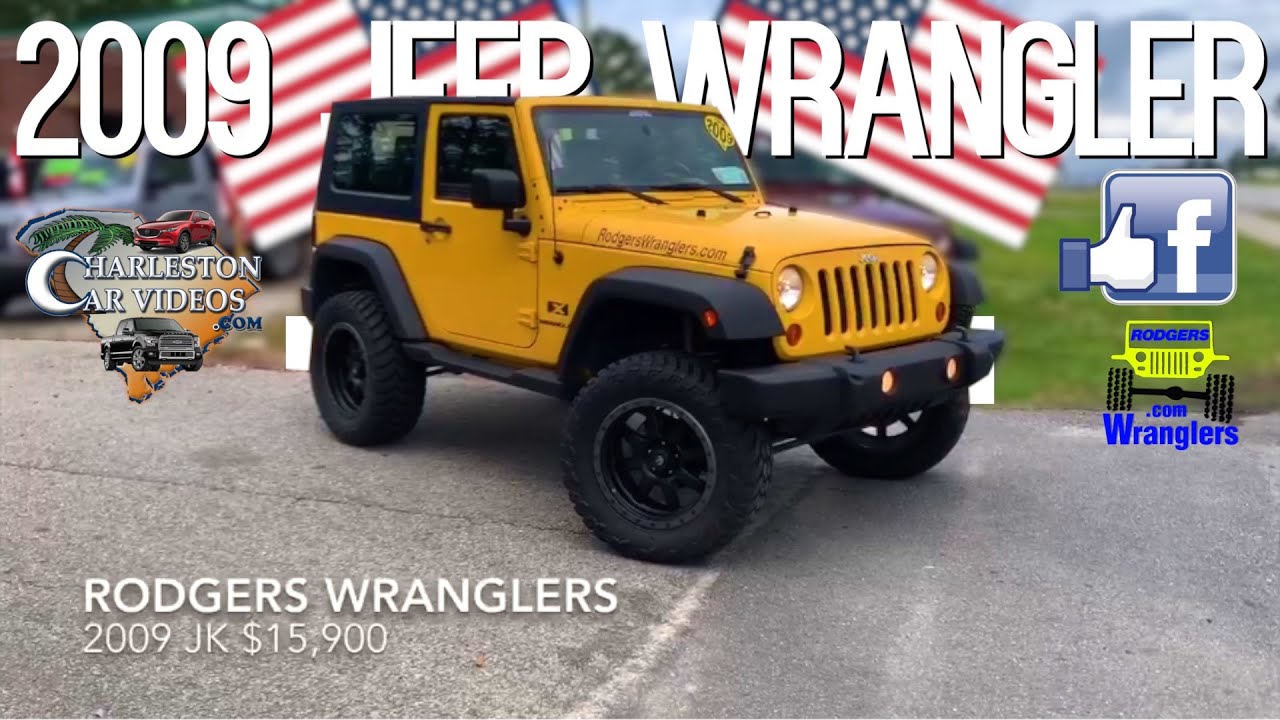 2009 Jeep Wrangler X JK Series | Selling for $15,900 | Lifted 4x4 on 35's &  20's Rodgers Wranglers - YouTube