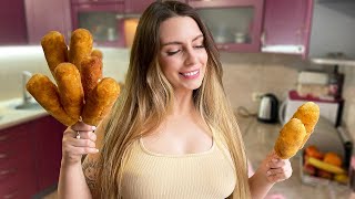 Crispy Cheesy Corn Dogs | Potato instead of Flour Recipe