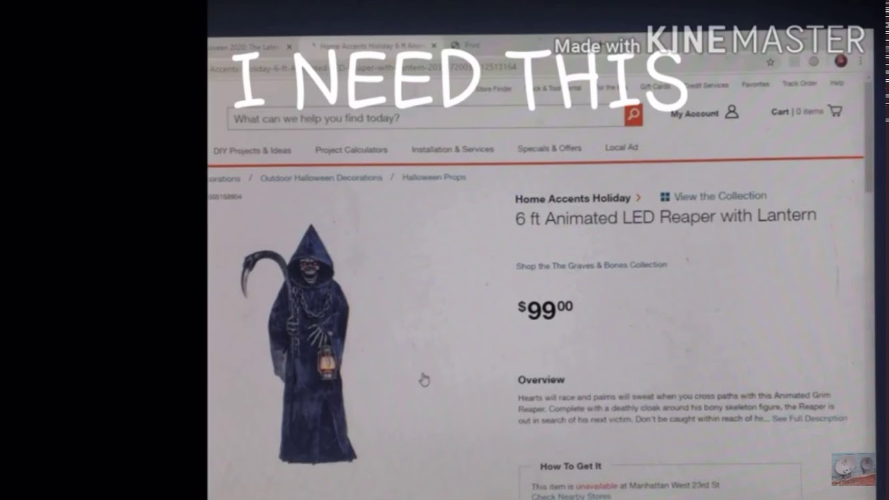 Home Depot 2020 Halloween Life Sizes YouTube