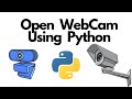 How to Open WebCam using Python