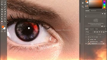 How to change eye color to original color in photoshop