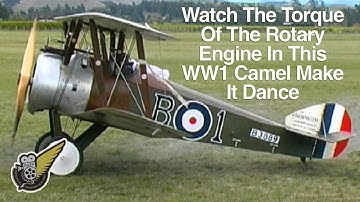 Sopwith Camel Rotary Engine Rock 