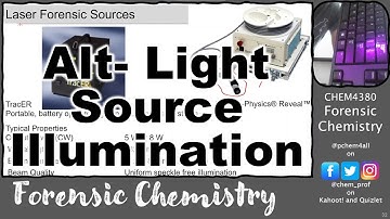 Alternate Light Sources and Fluorescent Evidence Detection 4380 2023 Lectures