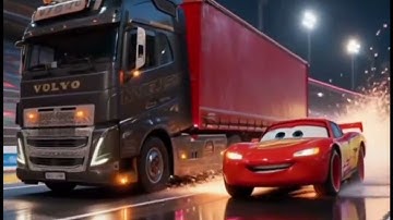 McQueen VS Volvo Truck / #McQueen #VS #Volvo Truck