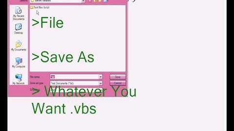 Tutorial: Annoying Unclosable Text Box. VBS Script.