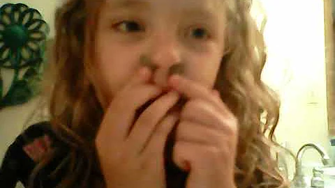 Heather's first video!