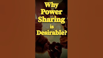 Why Power Sharing is Desirable❓| Polscience Chapter-Power Sharing #powersharing #class10 #boards