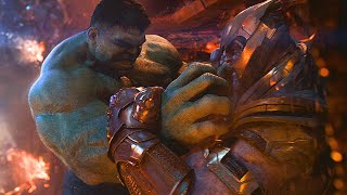 타노스 vs 헐크 싸움 장면 | 어벤져스: 인피니티 워 (Avengers: Infinity War, 2018) [4K]