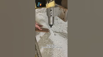 Three-axis CNC Machine Cutting Product Live Video