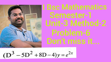 Higher order linear Differential Equations In telugu @mathsnaresheclass