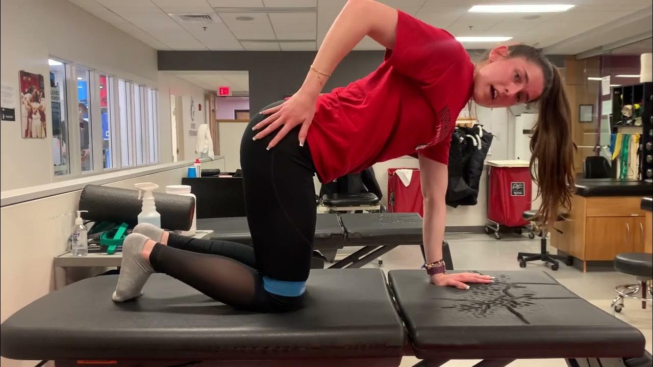 Quadruped Clamshell Exercise for Anterior Pelvic Tilt Causing Chronic