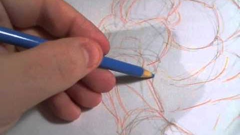 Scribbles With Jonathan-Episode 42, Creating with Red&Blue Pencils!