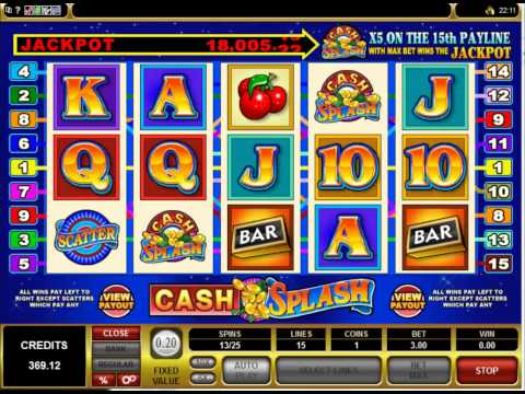 Cash Splash Play Pokies Online