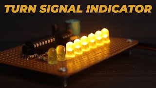 How To Make Sequential Turn Signal Indicator