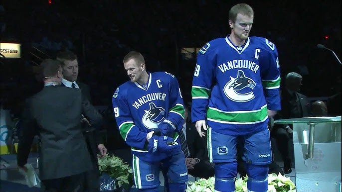 Canucks Legends Daniel and Henrik Sedin, and Stan Smyl were out in