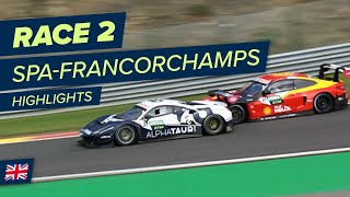 Thrilling Sunday Race! Rast in bad luck | Highlights DTM Race 2 - Spa-Francorchamps | DTM 2022