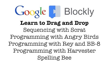 Google Blockly - 1. Learn to Drag and Drop