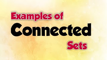 Connected set || Compact Set || Csir net mathematics || Real analysis || Msc mathematics